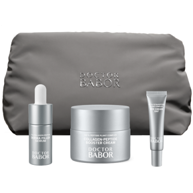 Doctor Babor - Collagen Lifting Routine (Collagen-Peptide Booster Cream 50ml, Derma Filler Serum 10ml & Eye Cream Day 7ml)
