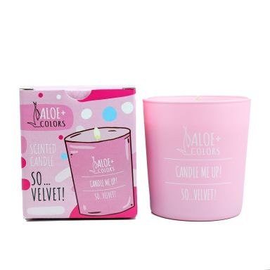 Aloe+ Colors - Scented Candle So Velvet (220gr)