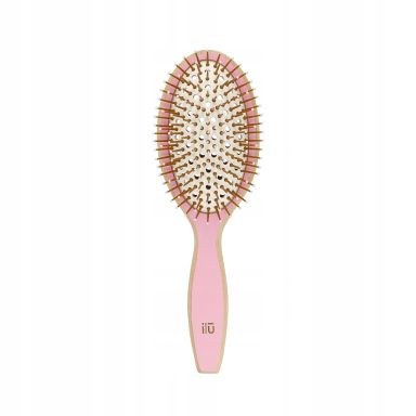 Ilu Bamboo Hairbrush - Pink Flamingo