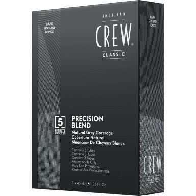 American Crew Precision Blend Natural Gray Coverage - Dark 2-3 (3x40ml)