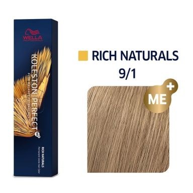 Wella Professionals Koleston Perfect Me+ Rich Naturals 9/1 - Ξανθό Πολύ Ανοιχτό Σαντρέ (60ml)