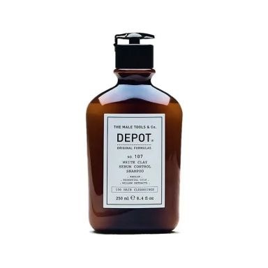 Depot The Male Tools - No. 107 White Clay Sebum Control Shampoo (250ml)