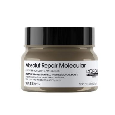 L’Oréal Professionnel Absolut Repair Molecular Peptides Bonder + 5 Amino Acids Professional Mask Serie Expert (500ml)