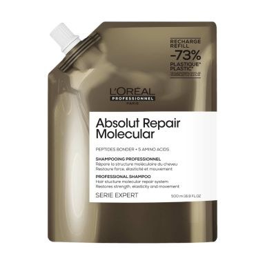 L’Oréal Professionnel Absolut Repair Molecular Professional Shampoo Refill (500ml)