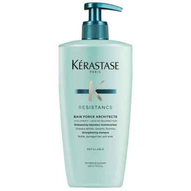 Kérastase Resistance Bain Force Architecte Strengthening Shampoo (500ml)