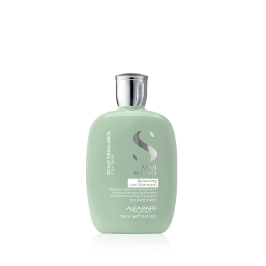 Alfaparf Milano Semi di Lino - Scalp Rebalance Oily Skin Balancing Low Shampoo (250ml)