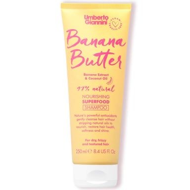 Umberto Giannini Banana Butter Nourishing Superfood Shampoo (250ml)