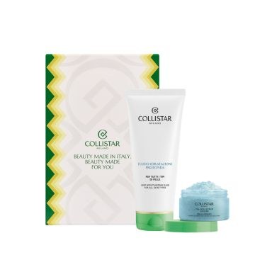 Collistar Beauty Made In Italy, Beauty Made For You (Moisturizing Fluid 200ml & Talasso-Scrub 150ml)