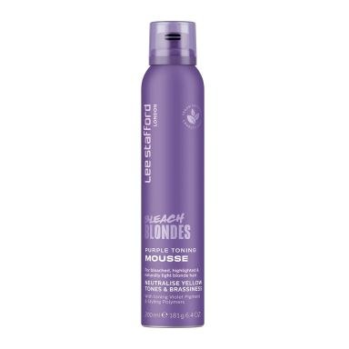 Lee Stafford Bleach Blondes Purple Toning Mousse (200ml)