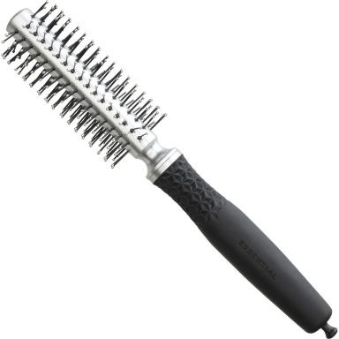 Olivia Garden Essential Blowout Soft Double Bristles Brush - Silver (20mm)