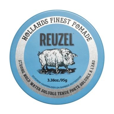 Reuzel Hollands Finest Pomade Strong Hold Water Soluble - Blue (95g)