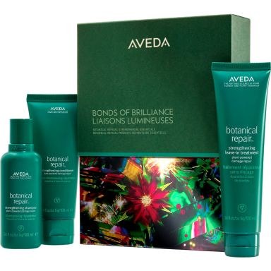 Aveda - Bonds Of Brilliance Botanical Repair™ Strengthening ™ Essentials Gift Set (Shampoo 100ml, Conditioner 100ml & Treatment 100ml)