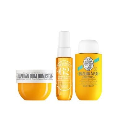 Sol De Janeiro Brazilian Bum Bum® Gift Set (Shower Cream-Gel 90 ml, Cream 50ml & Fragrance Mist 30ml)