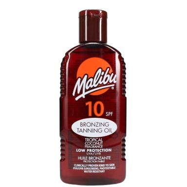 Malibu Bronzing Tanning Oil 10SPF (200ml)