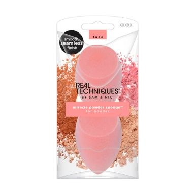 Real Techniques By Sam & Nic Sponge Miracle Powder Sponge (2 pcs)