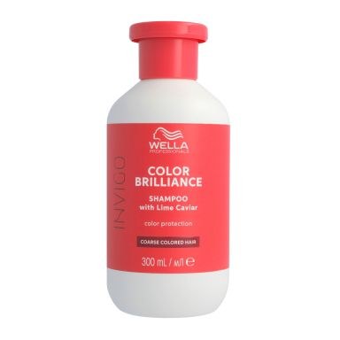 Wella Professionals Invigo Color Brilliance Color Protection Shampoo - Coarse Colored Hair (300ml)