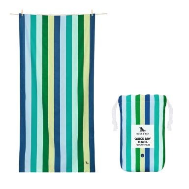 Dock & Bay Quick Dry Beach Towel - Cool Lagoon L (160cm x 90cm)