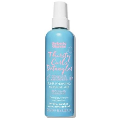 Umberto Giannini Thirsty Curls Detangler Super Hydrating Moisture Mist (250ml)