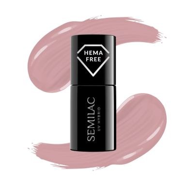 Semilac UV Gel Polish - 586 Dirty Rose Nude (7ml)