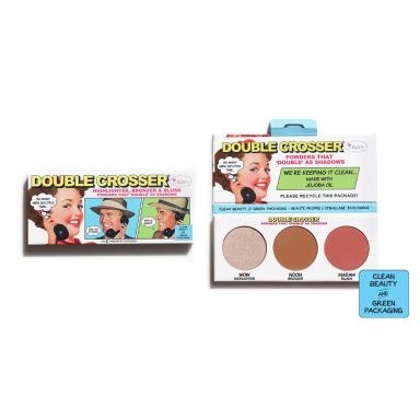 The Balm Cosmetics Double Crosser Powders That "Double" As Shadows (Wow, Noon & Madam) (8,5g)