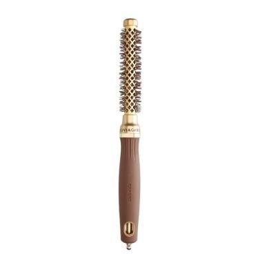Olivia Garden Expert Blowout Shine Brown & Gold Hair Dryer Brush (15mm)
