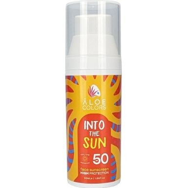 Aloe Colors Into The Sun Face Sunscreen SPF50 High Protection (50ml)