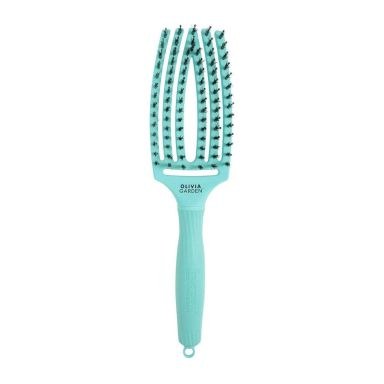 Olivia Garden Fingerbrush Combo Medium Brush - Mint
