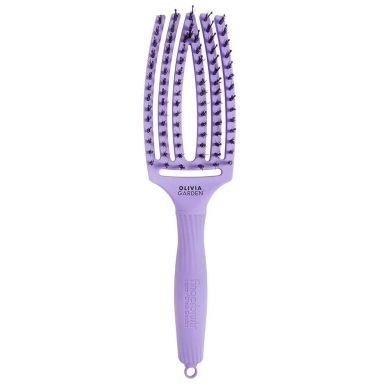 Olivia Garden Fingerbrush Combo Medium - Lavender