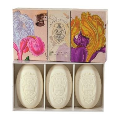 La Florentina Gift Box Hand Soap - Iris Florentina (3x150g)