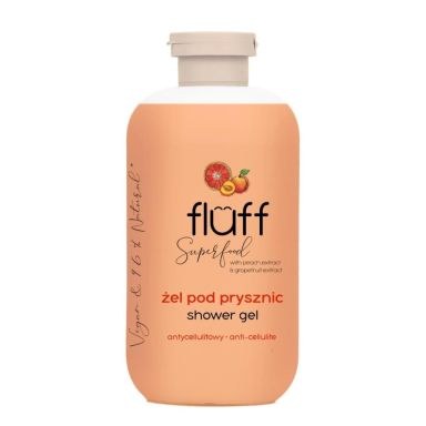 Fluff Peach & Grapefruit Anti-Cellulite Shower Gel (500ml)