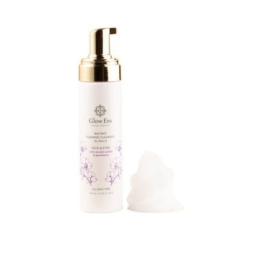 Glow Era Cleansing Foam - Face & Eyes with Purple Orchid (150ml)