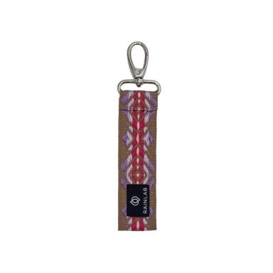 Rain Lab Ethnic Keychain - Fuchia-Lilac XL