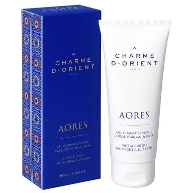 Charme D' Orient Aores Face Scrub Gel Argan Shell & Loofah (100ml)