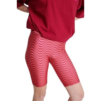 PCP Genesis Ποδηλατικό Κολάν Waves Κόκκινο (Small / Medium)