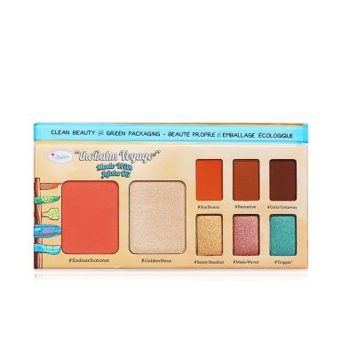 The Balm Cosmetics Voyage Gold Coast Face Palette (Endless Summer, Golden Hour, Sun Bunny, Baecation, Girls’ Getaway, Sandy Beaches, Make Waves & Trippin’) (10g)