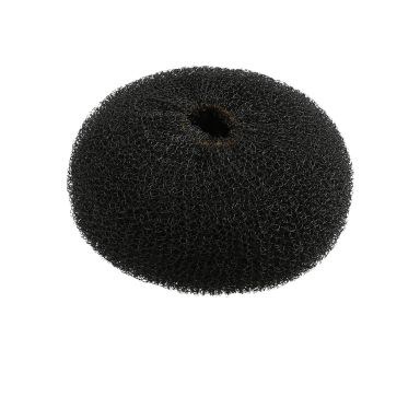 Lussoni Hair Bun Ring - Black Small