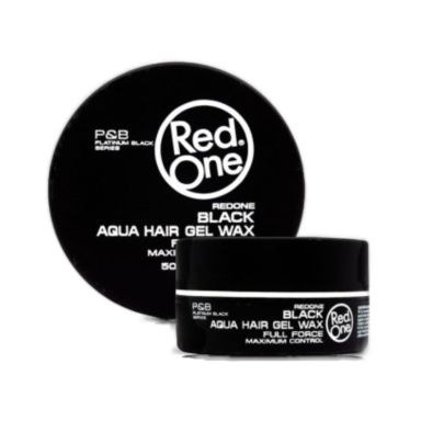 RedOne Aqua Hair Gel Wax - Black (150ml)