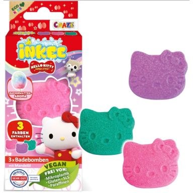 Craze Inkee Hello Kitty Super Style! Bath Bomb (3x15g)