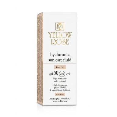 Yellow Rose Hyaluronic Sun Care Fluid Tinted SPF 50 - Medium (50ml)