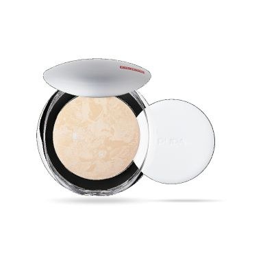 Pupa Luminys Silky Baked Face Powder - 01 Ivory Beige (9g)
