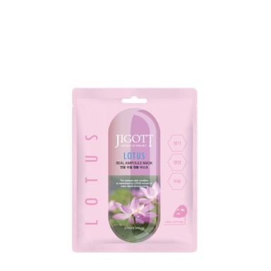 Jigott Angel's In The Sky Lotus Real Ampoule Mask (27ml)