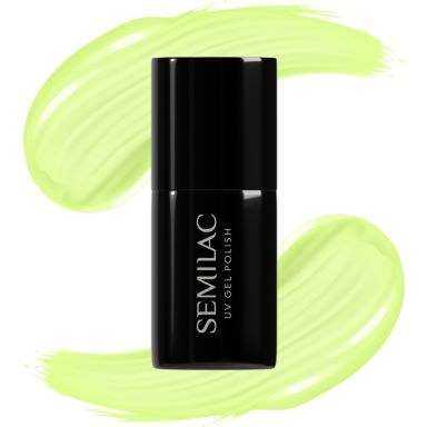 Semilac UV Gel Polish - 604 Luminous Lemon (7ml)