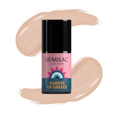 Semilac UV Gel Polish Shades Of Greece - A710 Marble Nude (7ml)