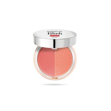 Pupa Extreme Blush Duo - 130 Matt Salmon - Radiant Peach (4g)