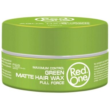 RedOne Maximum Control Matte Hair Wax - Green (150ml)