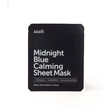 Dear, Klairs Midnight Blue Calming Sheet Mask (25ml)