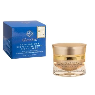 Glow Era Anti-Ageing Night Cream with Snail Secretion (50ml)
