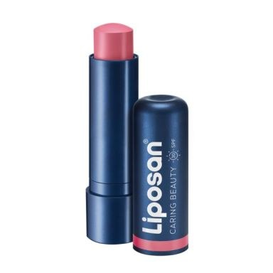 Liposan Caring Beauty 30 SPF 3 In 1 Lip & Cheek Lip Balm - Nude Pink (4.8g)