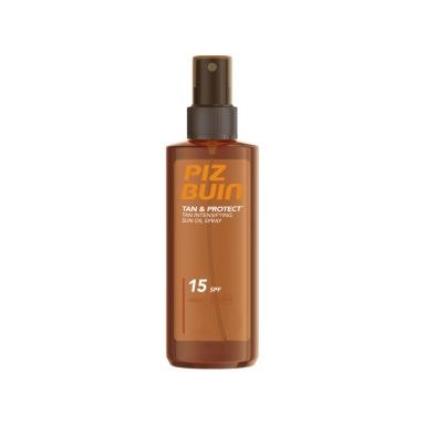 Piz Buin Tan & Protect Tan Intensifying Sun Oil Spray SPF15 (150ml)