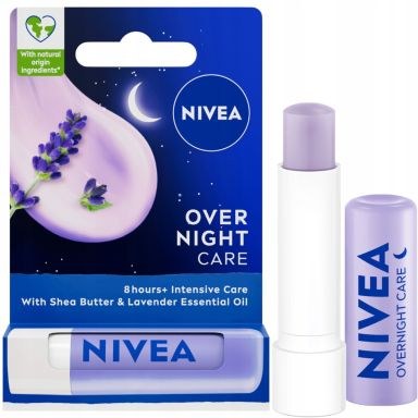 Nivea Over Night Care Lip Balm (4.8g)
